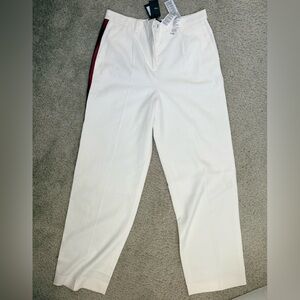 Maje Paz Pleated Side Stripe Pants
In Ecru